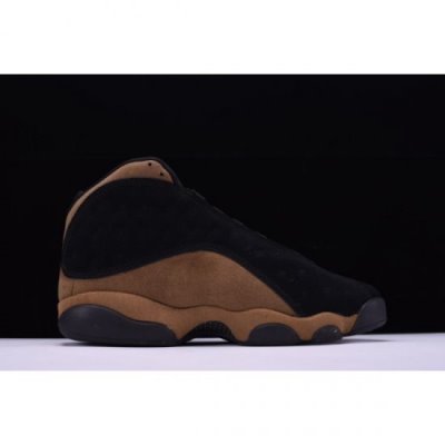 Nike Erkek Air Jordan 13 Zeytin Yeşili / Siyah / Kırmızı / Açık Zeytin Yeşili Basketbol Ayakkabısı -